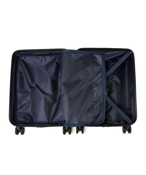 SaxoLine(サクソライン)/保証付 サクソライン スーツケース フロントオープン Sサイズ SaxoLine 34L 機内持ち込みサイズ ?ストッパー付スプリングキャスター 08455/img13