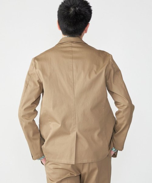 SHIPS: 〈セットアップ対応・手洗い可能〉ウォッシュド ピケ 2ボタン ジャケット SHIPS 〈セットアップ対応 手洗い可能〉ウォッシュド ピケ