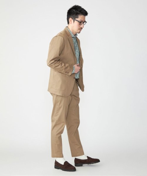 SHIPS: 〈セットアップ対応・手洗い可能〉ウォッシュド ピケ 2ボタン ジャケット SHIPS 〈セットアップ対応 手洗い可能〉ウォッシュド ピケ