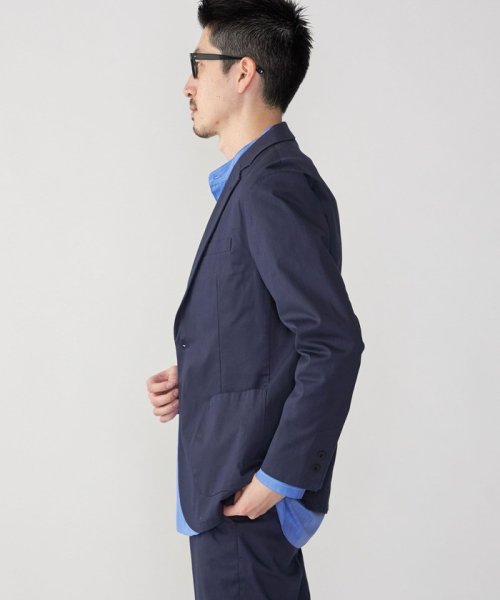 SHIPS: 〈セットアップ対応・手洗い可能〉ウォッシュド ピケ 2ボタン ジャケット SHIPS 〈セットアップ対応 手洗い可能〉ウォッシュド ピケ