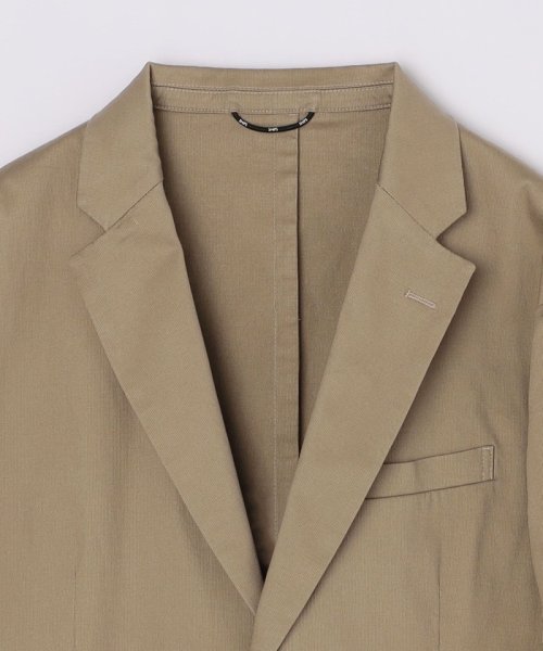 SHIPS: 〈セットアップ対応・手洗い可能〉ウォッシュド ピケ 2ボタン ジャケット SHIPS 〈セットアップ対応 手洗い可能〉ウォッシュド ピケ