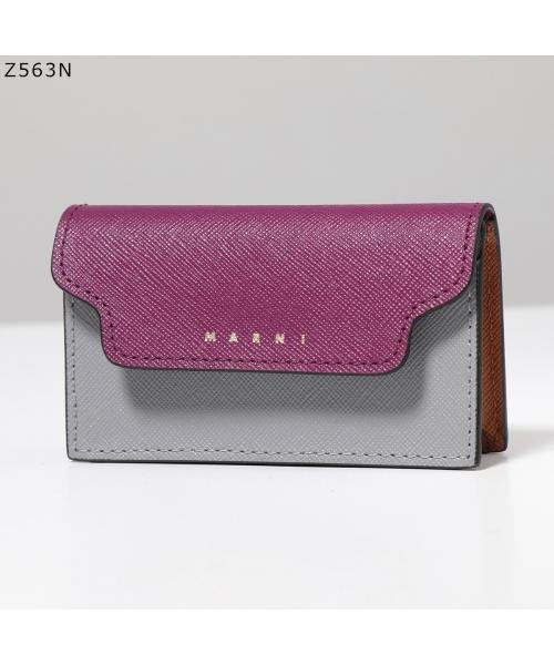 MARNI カードケース PFMOT05U21 LV520 サフィアーノレザー MARNI カードケース PFMOT05U21 LV520