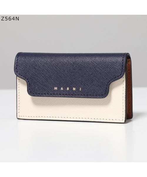 MARNI カードケース PFMOT05U21 LV520 サフィアーノレザー MARNI カードケース PFMOT05U21 LV520