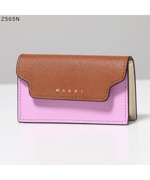MARNI カードケース PFMOT05U21 LV520 サフィアーノレザー MARNI カードケース PFMOT05U21 LV520