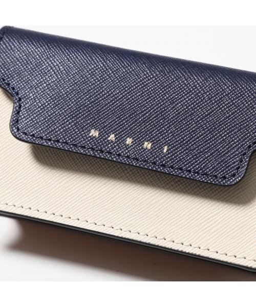 MARNI カードケース PFMOT05U21 LV520 サフィアーノレザー MARNI カードケース PFMOT05U21 LV520