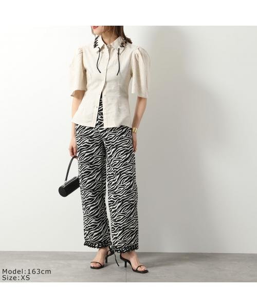 GHOSPELL ワイドパンツ Stevie Zebra Trousers ビーズ パンツ(ボトムス) その他のパンツ ZYX1271897071(9817円)
