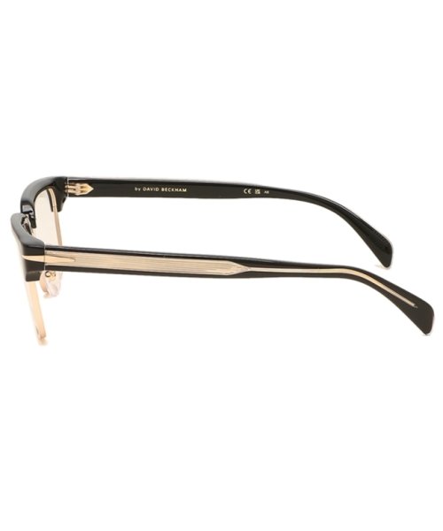デビッドベッカム メガネフレーム 眼鏡フレーム インターナショナルフィット ブラック ゴールド メンズ DAVID BECKHAM 7112 2M2 DAVID BECKHAM デビッドベッカム メガネフレーム 眼鏡フレーム インターナショナルフィット ブラック ゴールド メンズ