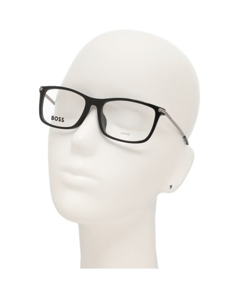 HUGOBOSS(ヒューゴボス)/ヒューゴ ボス メガネフレーム 眼鏡フレーム アジアンフィット ブラック シルバー メンズ HUGO BOSS 1614F 284/img05