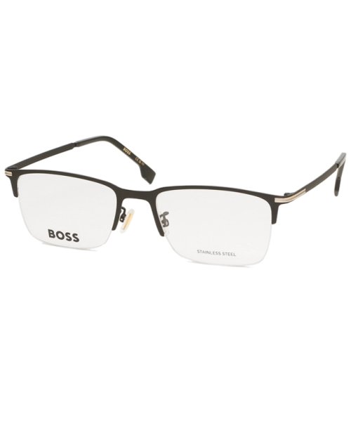 HUGOBOSS(ヒューゴボス)/ヒューゴ ボス メガネフレーム 眼鏡フレーム アジアンフィット ブラック ゴールド メンズ HUGO BOSS 1616F I46/img01