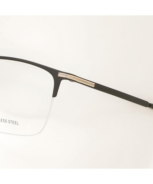 HUGOBOSS(ヒューゴボス)/ヒューゴ ボス メガネフレーム 眼鏡フレーム アジアンフィット ブラック ゴールド メンズ HUGO BOSS 1616F I46/img06