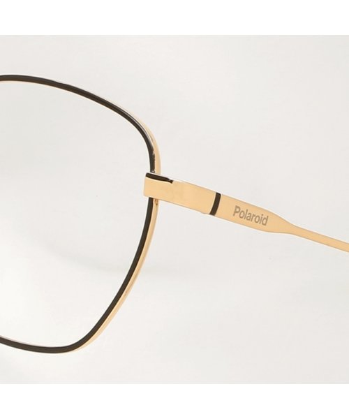 Polaroid(ポラロイド)/ポラロイド メガネフレーム 眼鏡フレーム グローバルフィット ブラック ゴールド メンズ POLAROID D509G I46/img06