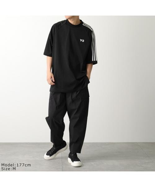 Y-3(ワイスリー)/Y－3 半袖Tシャツ 3STORIPES H63065 ロゴT/img03