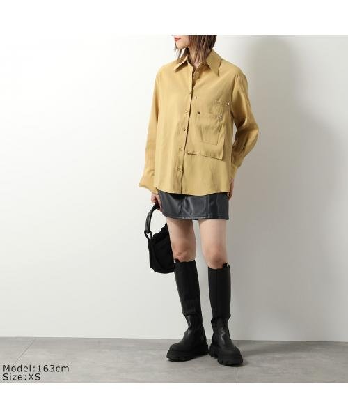 GHOSPELL(ゴスペル)/GHOSPELL シャツ Kiri Stud Shirt 長袖 胸ポケット/img02