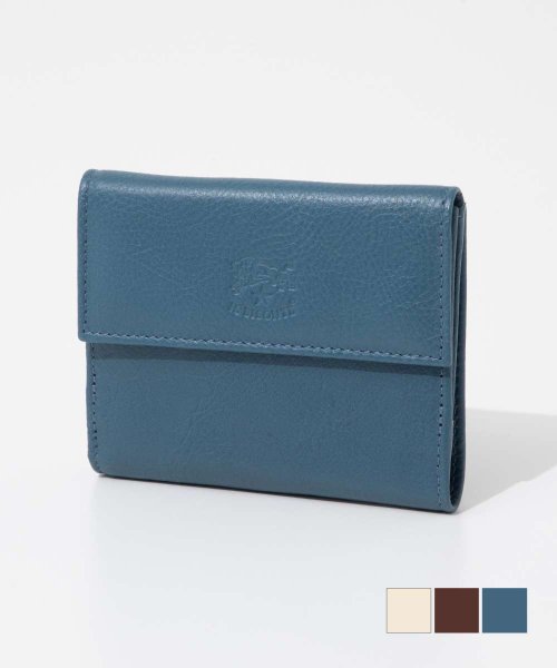 IL BISONTE(イルビゾンテ)/イル ビゾンテ IL BISONTE SMW044 PV0001 二つ折り財布 Medium Wallet Lira メンズ レディース 財布 ミディアム 小銭/img01