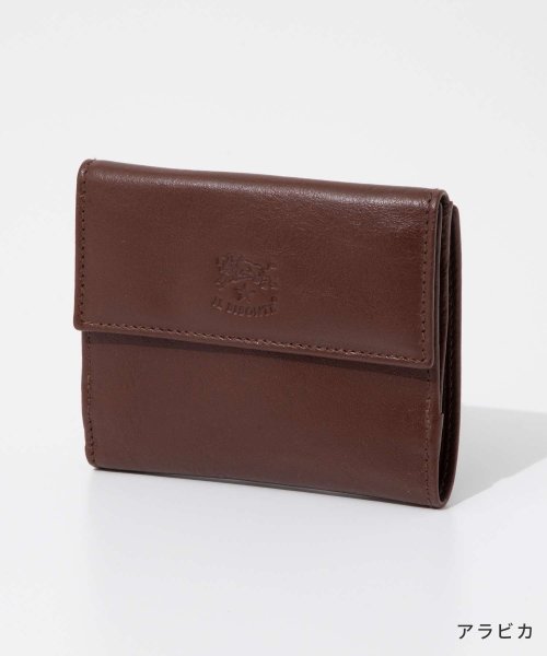 IL BISONTE(イルビゾンテ)/イル ビゾンテ IL BISONTE SMW044 PV0001 二つ折り財布 Medium Wallet Lira メンズ レディース 財布 ミディアム 小銭/img04