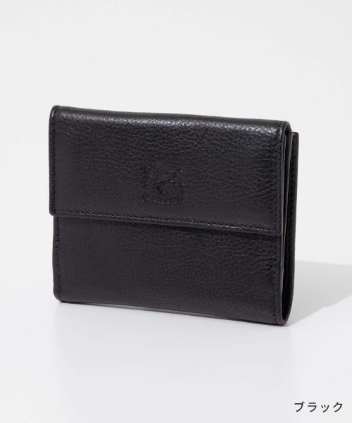 IL BISONTE(イルビゾンテ)/イル ビゾンテ IL BISONTE SMW044 PV0005 二つ折り財布 Medium Wallet Lira メンズ レディース 財布 ミディアム 小銭/img03