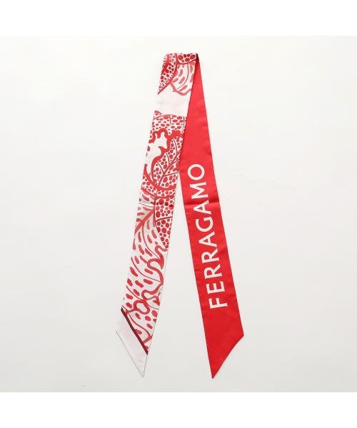 FERRAGAMO(フェラガモ)/SALVATORE FERRAGAMO スカーフ 32 0685 ツイリー ロゴ/img06