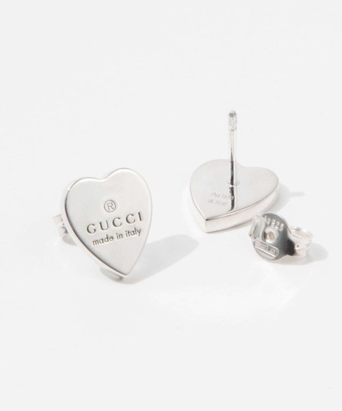 GUCCI(グッチ)/グッチ GUCCI 223990 J8400 ピアス EARRINGS WITH GUCCI TRADEMARK ENGRAVED HEART SHAPE IN/img04