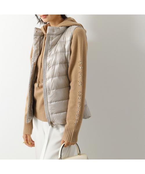 MAX MARA ニット フーディー ANANAS ロゴ ビジュー MARA MAX ニット フーディー ANANAS ロゴ