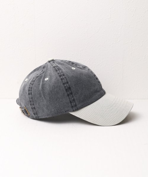 ar/mg(エーアールエムジー)/【W】【it】【1201(twotone)】【newhattan】Baseball Low Cap pigment dyed two tone/img06