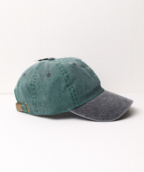 ar/mg(エーアールエムジー)/【W】【it】【1201(twotone)】【newhattan】Baseball Low Cap pigment dyed two tone/img07