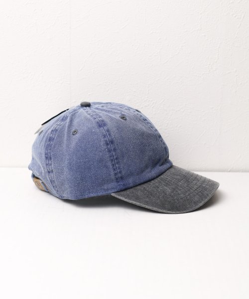 ar/mg(エーアールエムジー)/【W】【it】【1201(twotone)】【newhattan】Baseball Low Cap pigment dyed two tone/img08