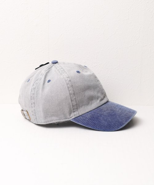 ar/mg(エーアールエムジー)/【W】【it】【1201(twotone)】【newhattan】Baseball Low Cap pigment dyed two tone/img11