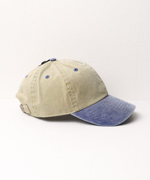 ar/mg(エーアールエムジー)/【W】【it】【1201(twotone)】【newhattan】Baseball Low Cap pigment dyed two tone/img13