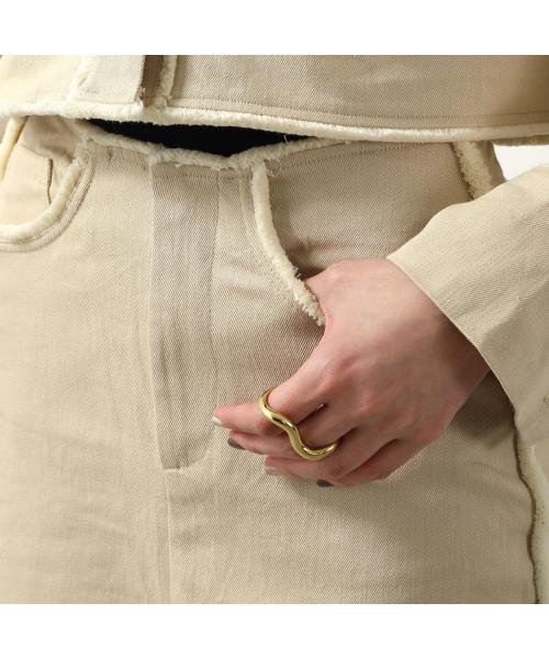 GHOSPELL(ゴスペル)/GHOSPELL タイトスカート Harper Frayed Midi Skirt /img05