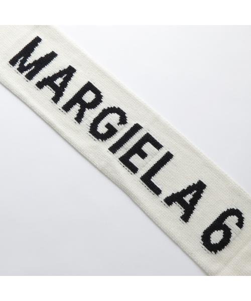MM6 Maison Margiela(MM６　メゾンマルジェラ)/MM6 KIDS マフラー M60278 MM074 ニット ロゴ/img05