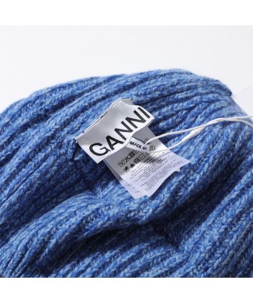 GANNI(ガニー)/GANNI ベレー帽 A4430 5789 ニット ロゴ/img16