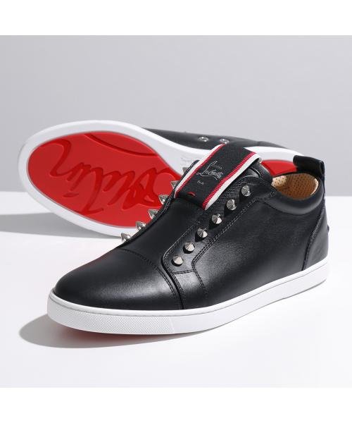 Christian Louboutin スニーカー 320046 レザー スタッズ装飾 Christian Louboutin スニーカー レザー スタッズ装飾