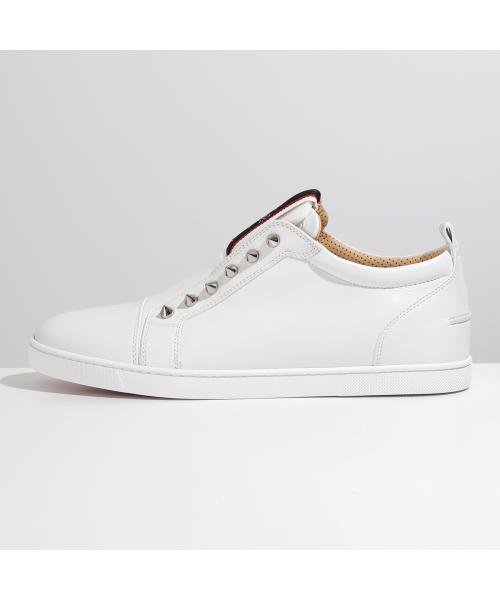 Christian Louboutin スニーカー 320046 レザー スタッズ装飾 Christian Louboutin スニーカー レザー スタッズ装飾