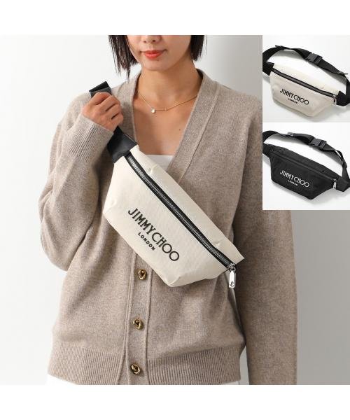 Jimmy Choo ボディバッグ FINSLEY CZM DNH ロゴ Jimmy Choo ボディバッグ FINSLEY CZM DNH