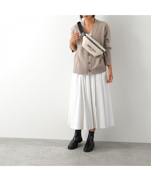 Jimmy Choo ボディバッグ FINSLEY CZM DNH ロゴ Jimmy Choo ボディバッグ FINSLEY CZM DNH