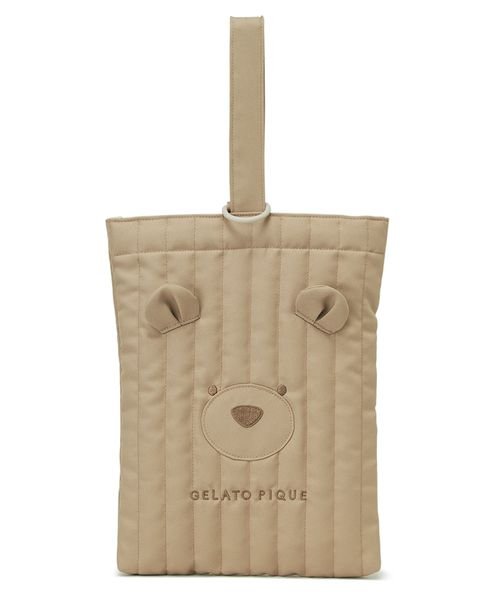 gelato pique Kids＆Baby(gelato pique Kids＆Baby)/【KIDS】【販路限定商品】ベアシューズバッグ/img01