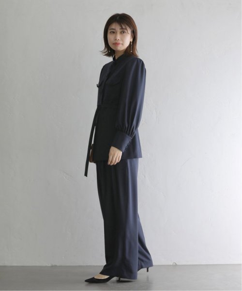 Avec H タックワイドパンツ 