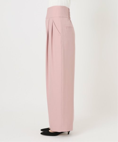 Avec H タックワイドパンツ 