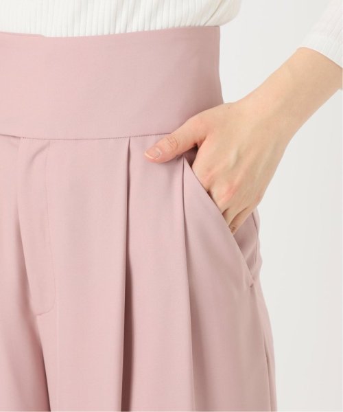 Avec H タックワイドパンツ 