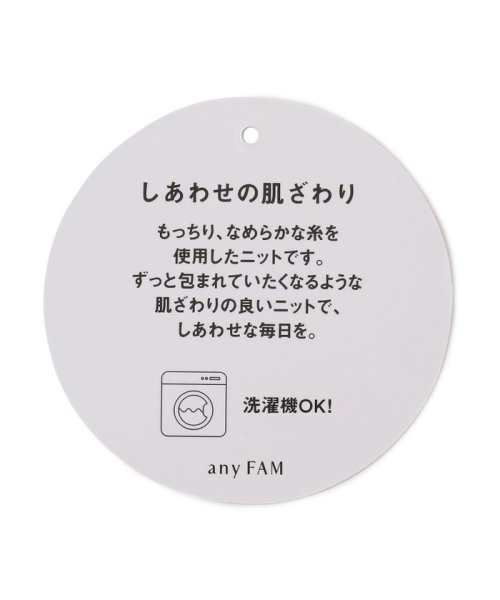 anyFAM(anyFAM)/【洗濯機可能】しあわせタッチニットプルオーバー/img25