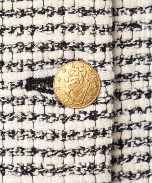 GIOLICA MIXツイードWIDEジャケット 身長 165cm　着用サイズ