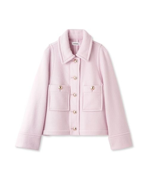 ミドルジャケットコート 予めご了承ください