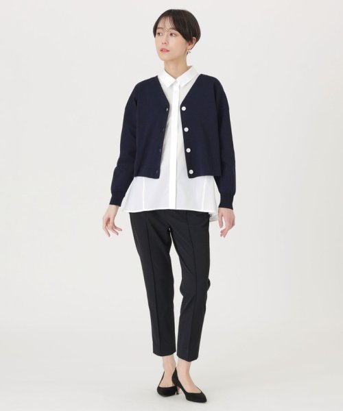 【美シルエット・機能性】ボディシェルスティックパンツ 