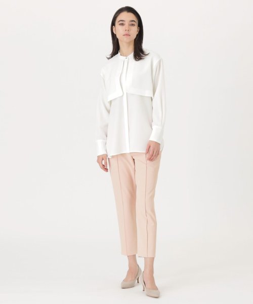 【美シルエット・機能性】ボディシェルスティックパンツ 