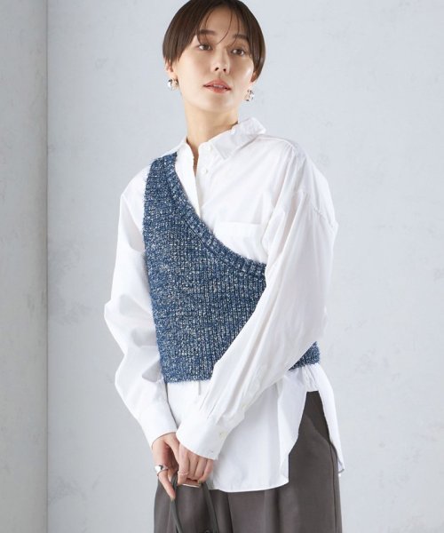 SHIPS WOMEN(シップス　ウィメン)/〈手洗い可能〉カールヤーン スパンコール ワンショルダー 24SS ◇/img23