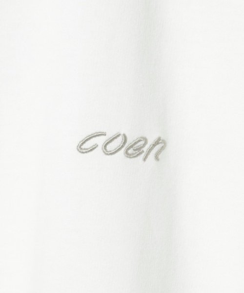 coen(coen)/コーエンロゴ刺繍インレイプルオーバー/img31