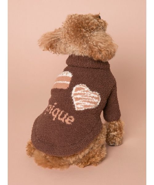 GELATO PIQUE CAT＆DOG(GELATO PIQUE CAT＆DOG)/【CAT&DOG】【販路限定商品】ベビモコスイーツジャガードハイネックプルオーバー/img11