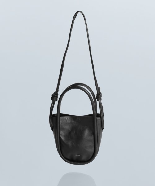 MAISON mou(メゾンムー)/【YArKA/ヤーカ】real leather cord 2way bag  [rocd] /リアルレザー皮紐2ウェイショルダーハンドバッグ/img02