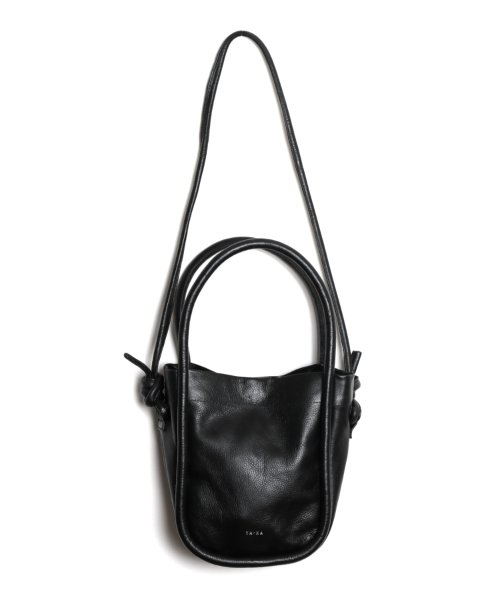MAISON mou(メゾンムー)/【YArKA/ヤーカ】real leather cord 2way bag  [rocd] /リアルレザー皮紐2ウェイショルダーハンドバッグ/img03