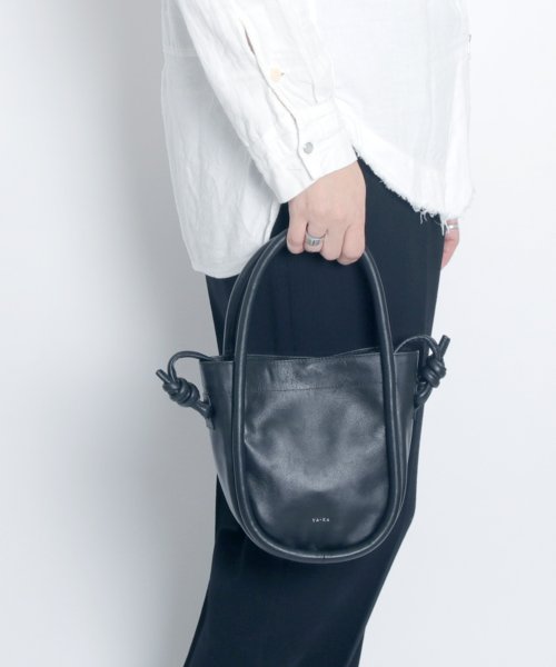 MAISON mou(メゾンムー)/【YArKA/ヤーカ】real leather cord 2way bag  [rocd] /リアルレザー皮紐2ウェイショルダーハンドバッグ/img15